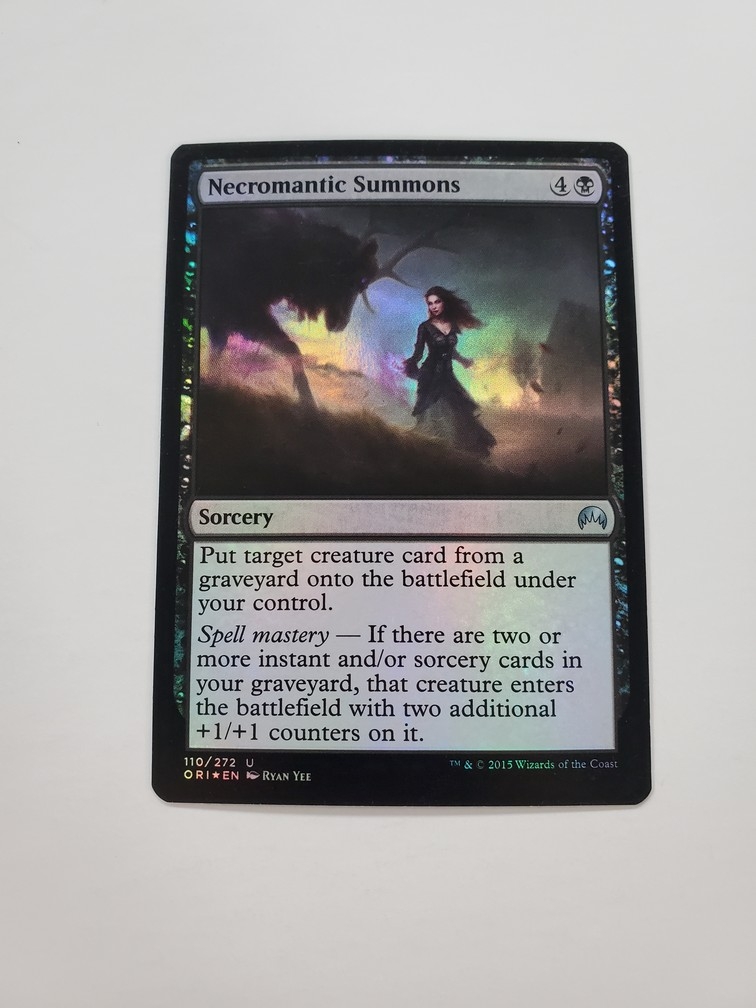 Necromantic Summons (Foil)