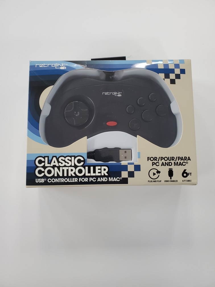 Retro Inc. Classic USB SEGA Controller (CIB)