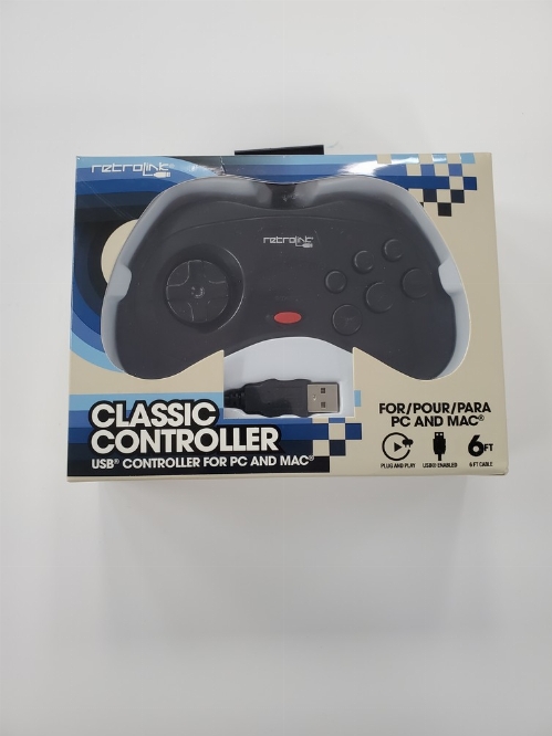 Retro Inc. Classic USB SEGA Controller (CIB)