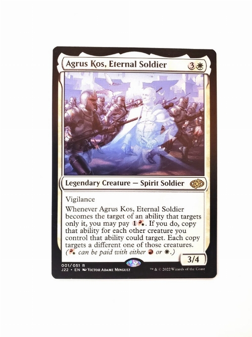 Agrus Kos, Eternal Soldier