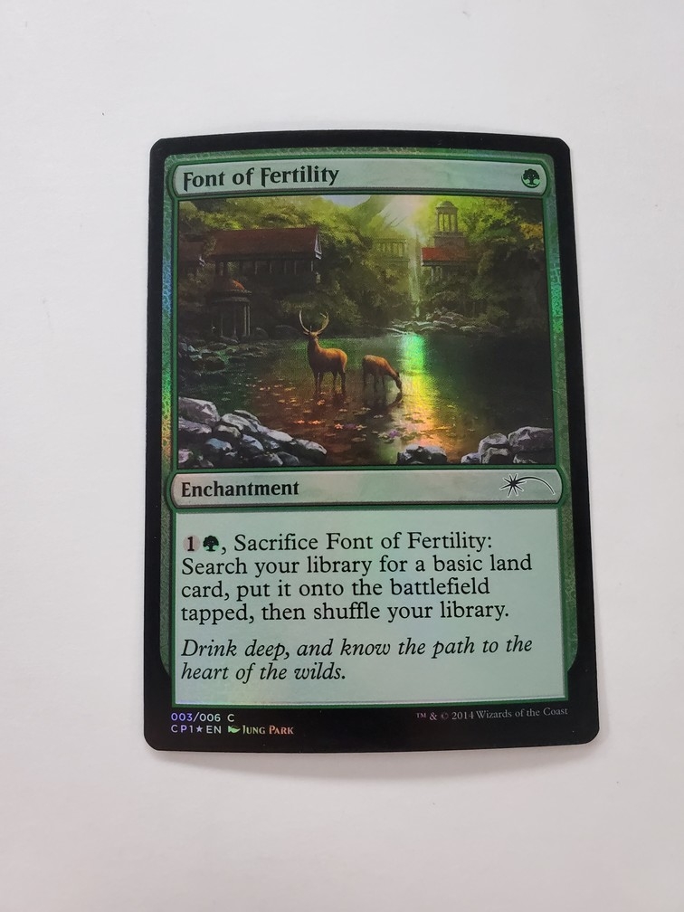 Font of Fertility (Unique & Miscellaneous Promos) (Foil)