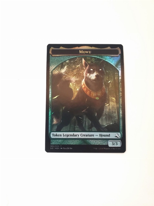 Mowu Token (001) // Mowu Token (002) - Double-Sided Token (Foil)