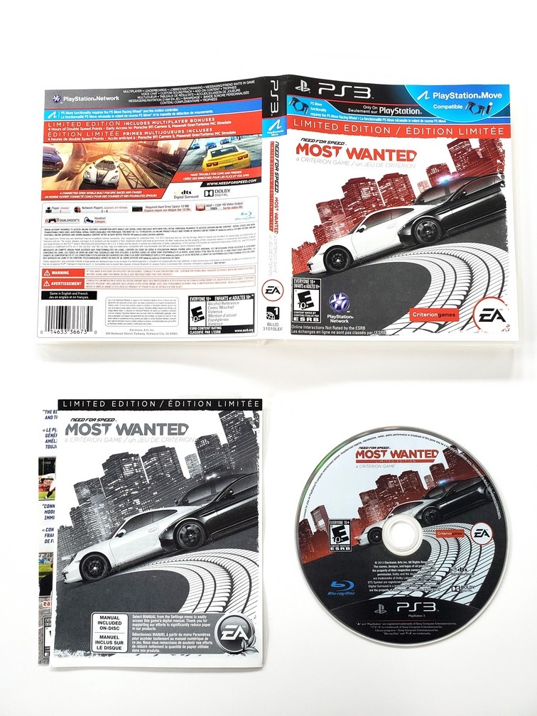 Need for Speed: Most Wanted (2012) (Limited Edition) (CIB)