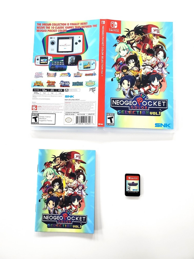 NeoGeo Pocket Color: Selection Vol. 1 (CIB)