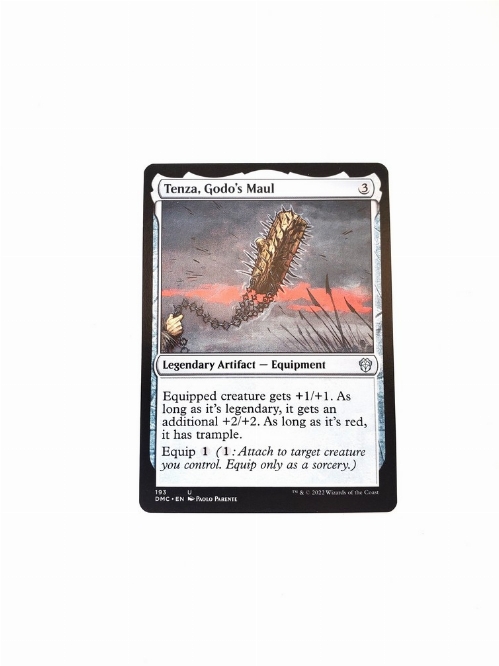Tenza, Godo's Maul