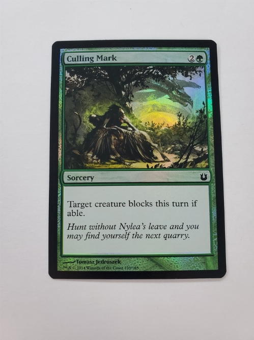 Culling Mark (Foil)