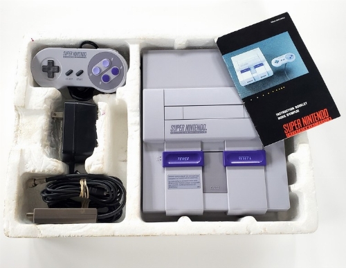 Super Nintendo SNES - Control Set (Model SNS-001) (CIB)