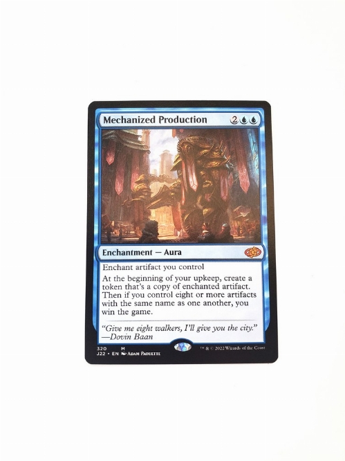 Mechanized Production
