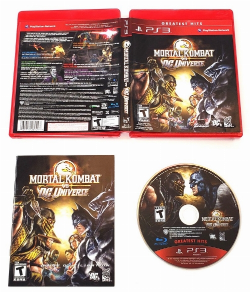Mortal Kombat vs. DC Universe (Greatest Hits) (CIB)