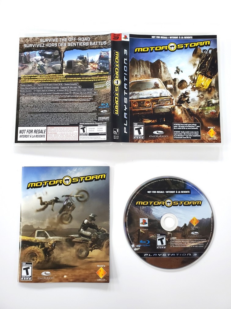 MotorStorm (Not for Resale) (CIB)