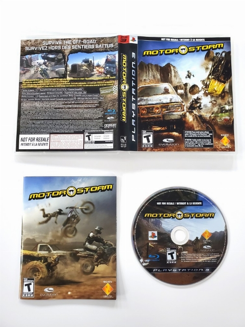 MotorStorm (Not for Resale) (CIB)