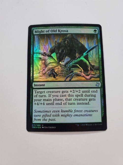 Might of Old Krosa (Foil)
