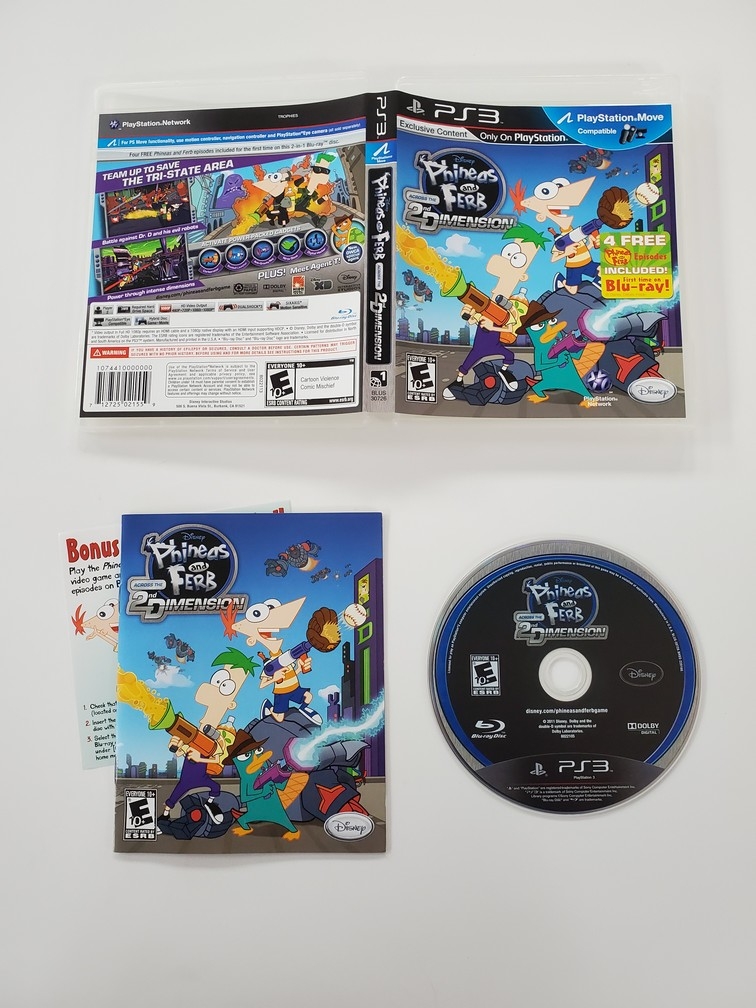 Phineas & Ferb: Across the 2nd Dimension (CIB)