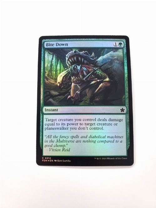 Bite Down (Foil)