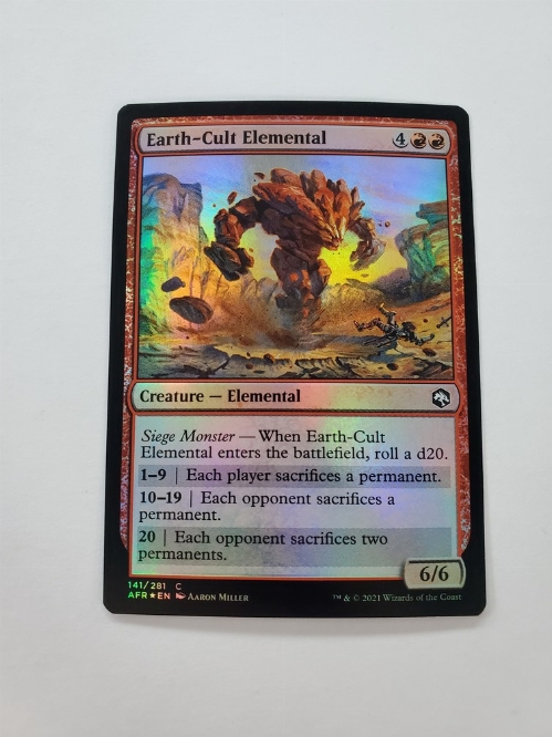 Earth-Cult Elemental (Foil)