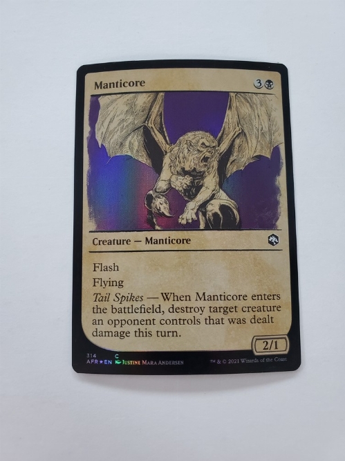 Manticore (Showcase) (Foil)