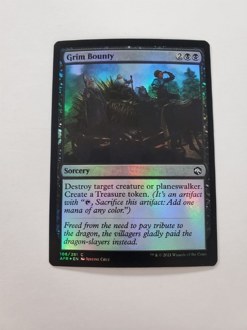 Grim Bounty (Foil)