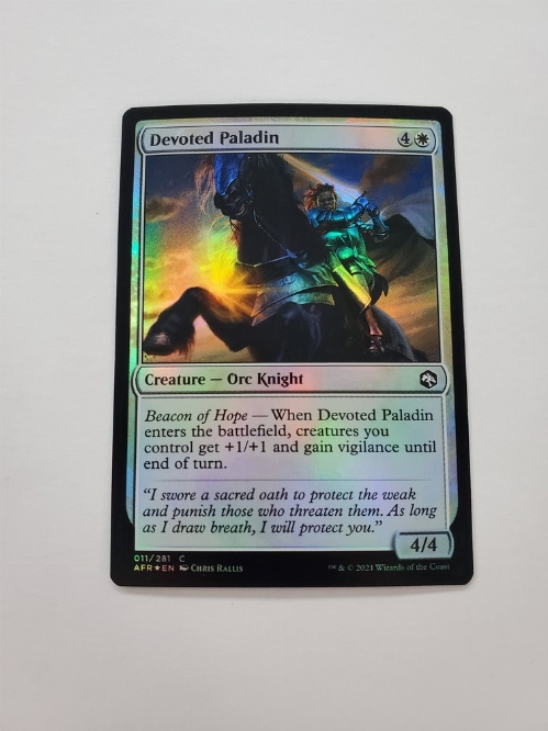 Devoted Paladin (Foil)