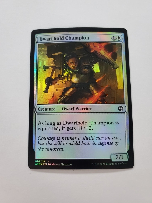 Dwarfhold Champion (Foil)
