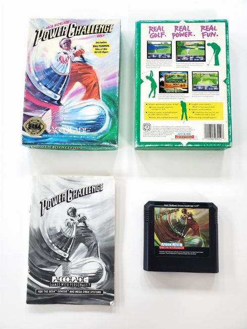 Jack Nicklaus: Power Challenge Golf (Cardboard) (CIB)
