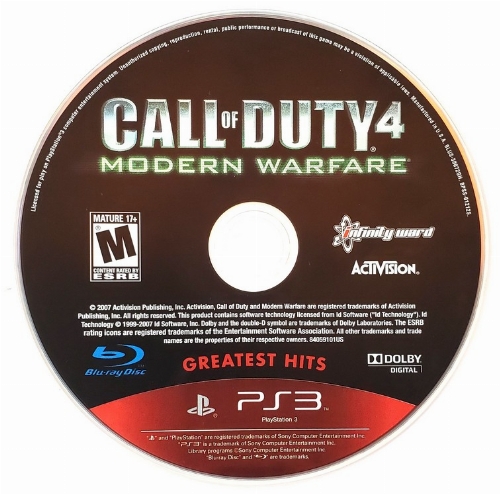 Call of Duty 4: Modern Warfare [Greatest Hits] (C)