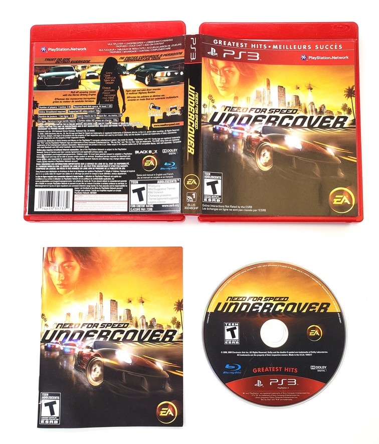 Need for Speed: Undercover (Greatest Hits) (CIB)