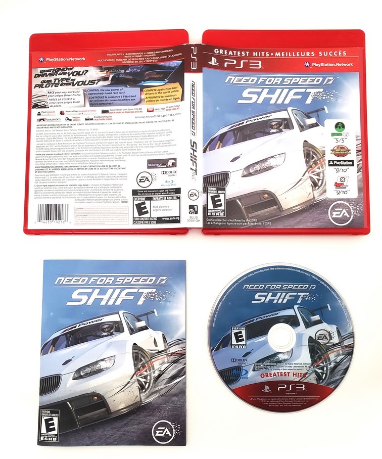 Need for Speed: Shift (Greatest Hits) (CIB)
