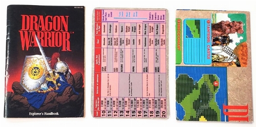 Dragon Warrior + Maps/Explorer's Handbook (I)