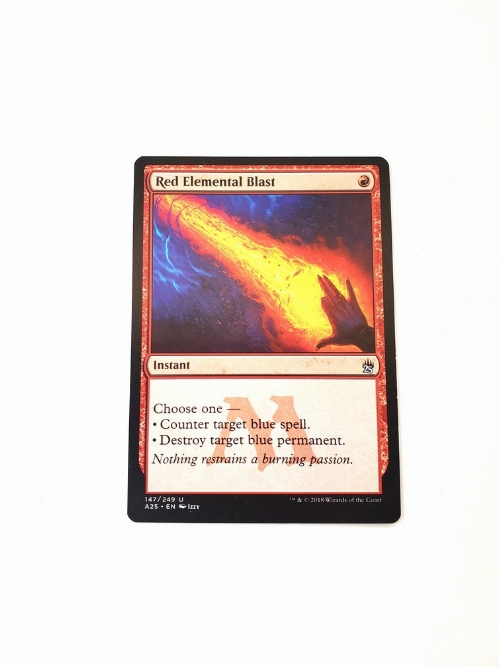 Red Elemental Blast