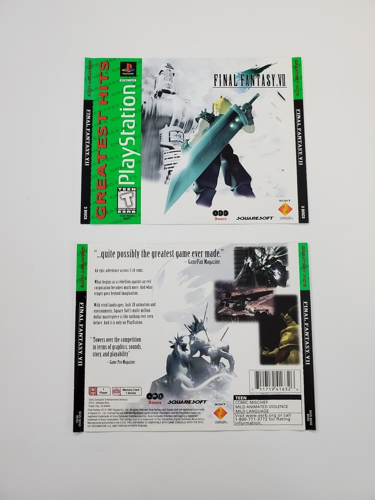 Final Fantasy VII (Greatest Hits) (B)