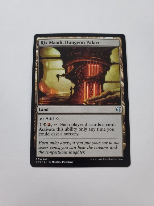 Rix Maadi, Dungeon Palace