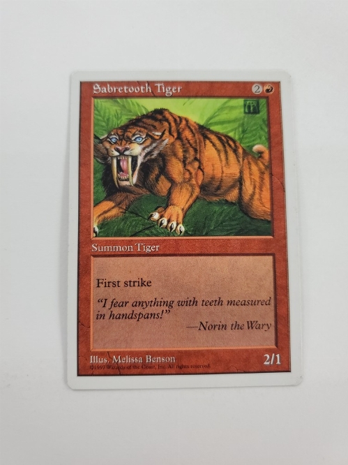 Sabretooth Tiger