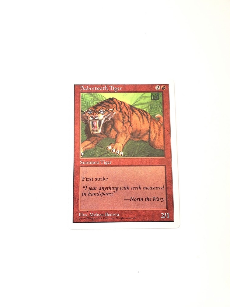 Sabretooth Tiger