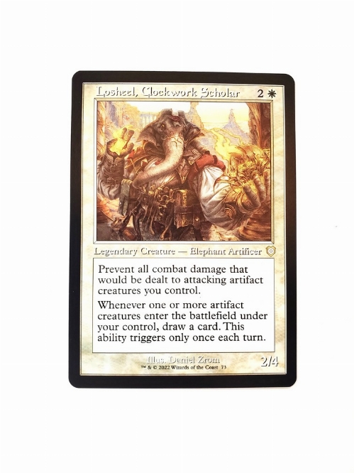 Losheel, Clockwork Scholar (Retro Frame)
