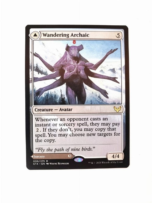 Wandering Archaic // Explore the Vastlands (Foil)