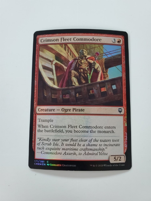 Crimson Fleet Commodore (Foil)