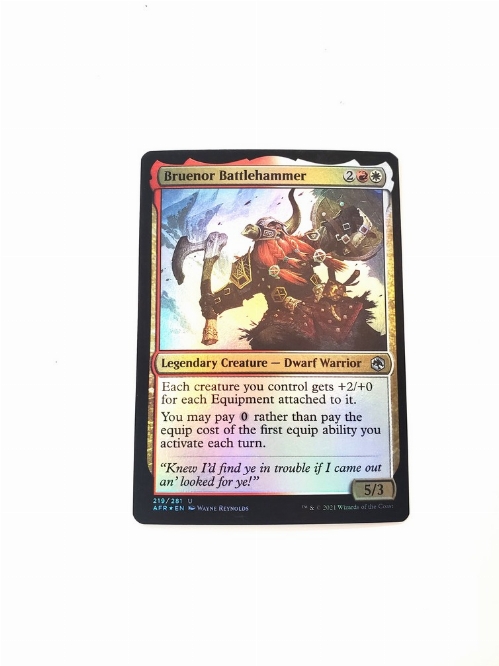 Bruenor Battlehammer (Foil)