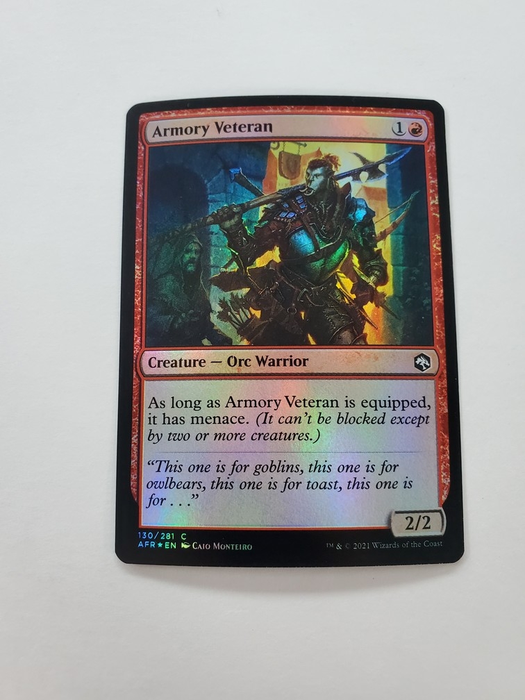 Armory Veteran (Foil)