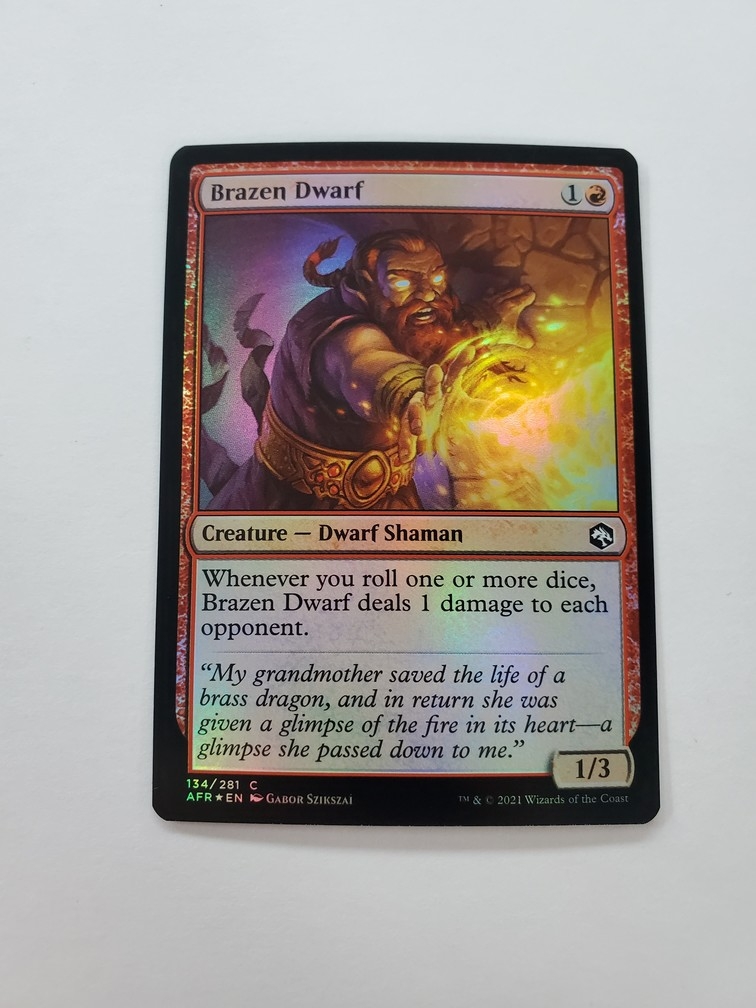 Brazen Dwarf (Foil)