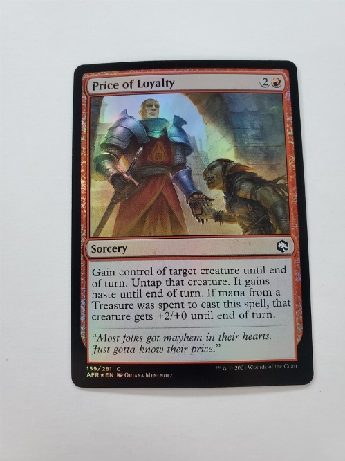 Price of Loyalty (Foil)