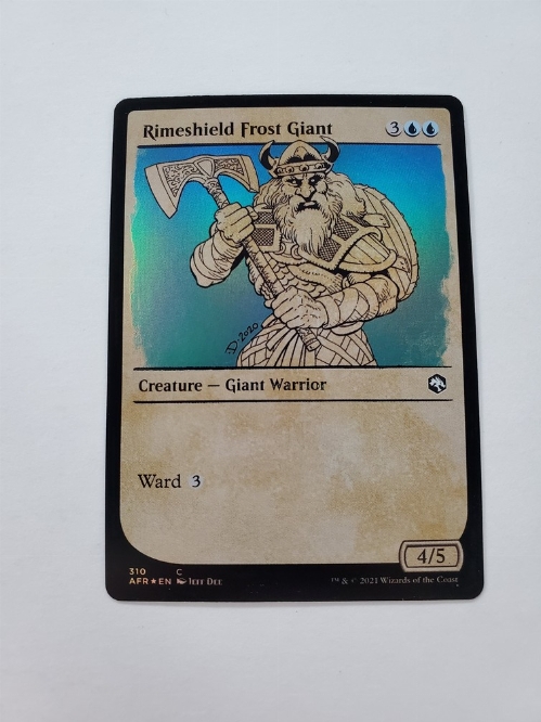 Rimeshield Frost Giant (Showcase) (Foil)