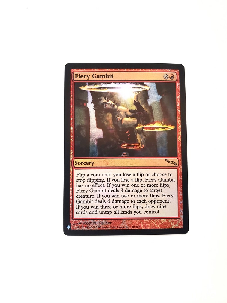 Fiery Gambit (Foil)