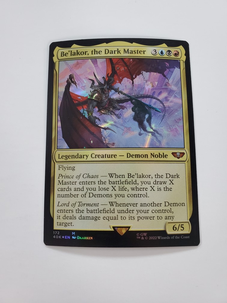 Be'lakor, the Dark Master (Surge Foil)