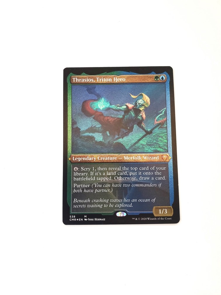 Thrasios, Triton Hero (Foil Etched)