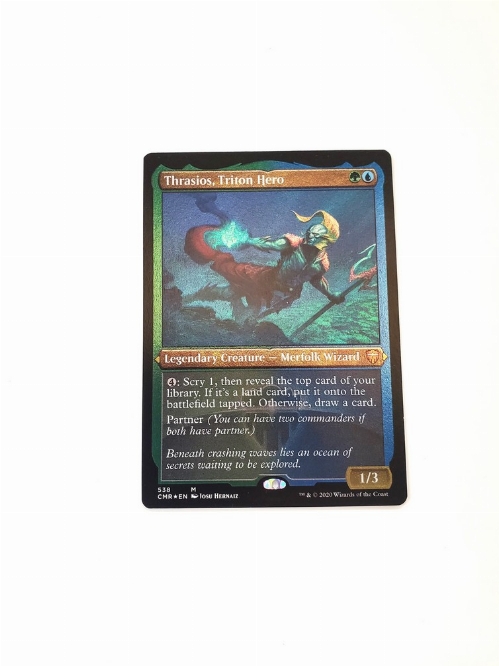 Thrasios, Triton Hero (Foil Etched)