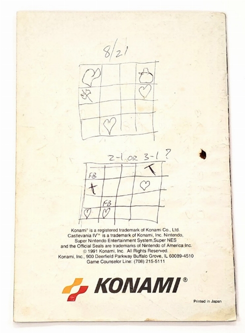 Super Castlevania IV (I)