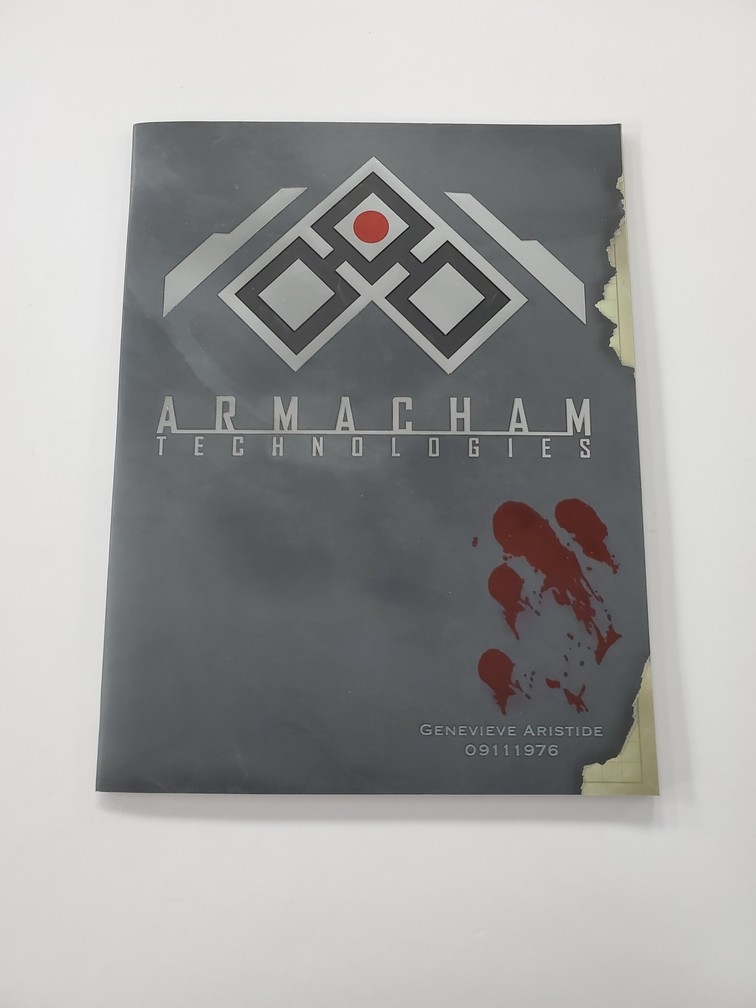 FEAR: Armacham Technologies Art Book