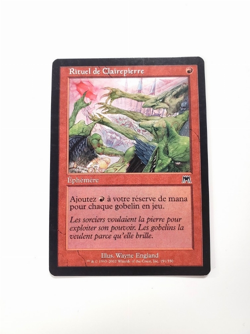 Brightstone Ritual (Francaise)