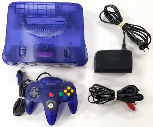 Nintendo 64 - Funtastic Grape Purple (Model NUS-001)