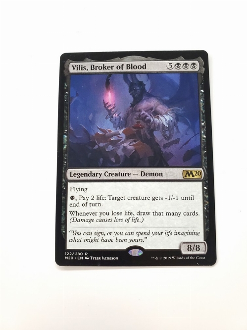 Vilis, Broker of Blood